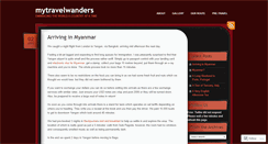 Desktop Screenshot of mytravelwanders.com
